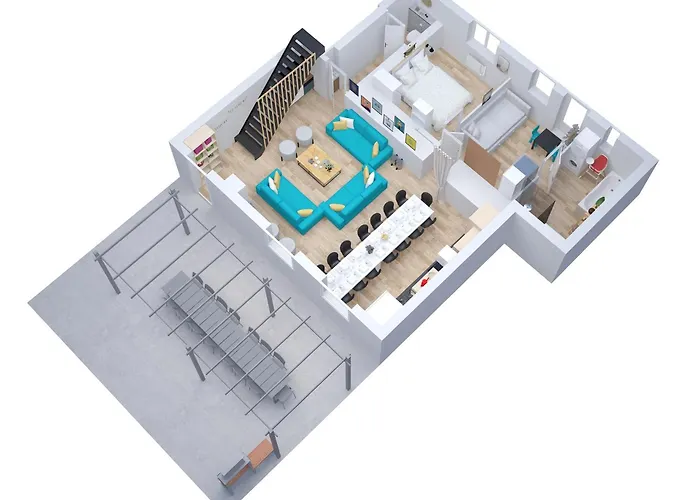 펜션 Milena - - Puy Dufou - Grande Capacite *