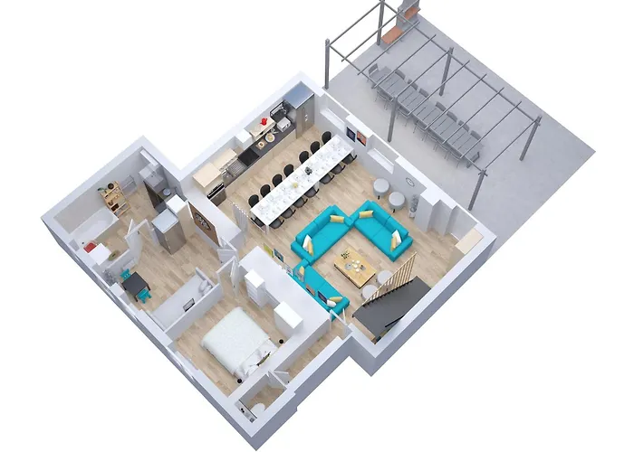 펜션 Milena - - Puy Dufou - Grande Capacite